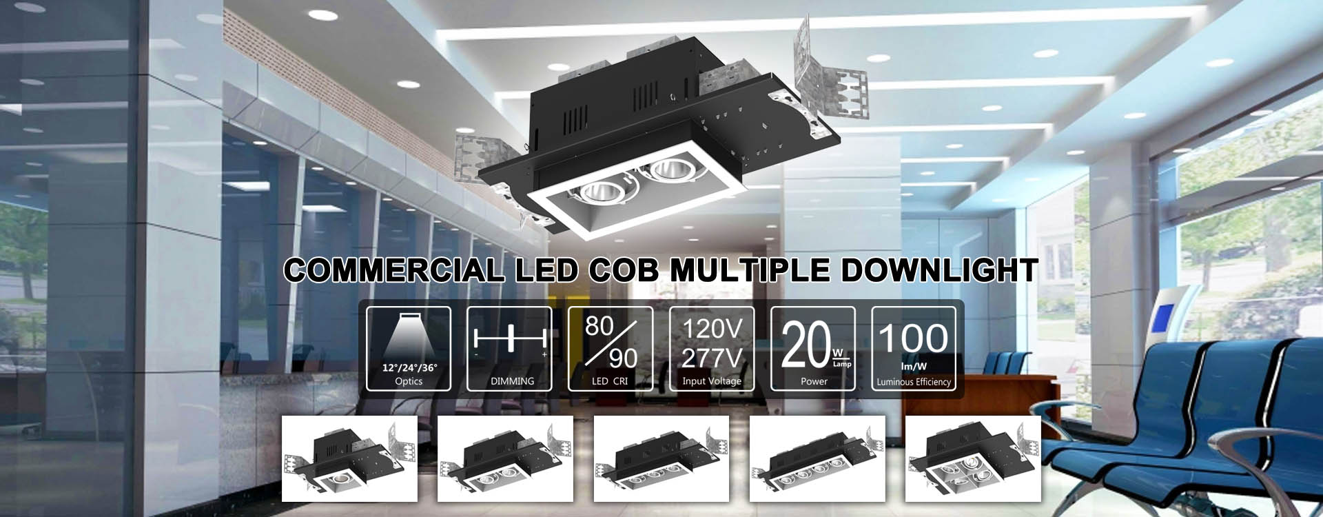 multiple downlight