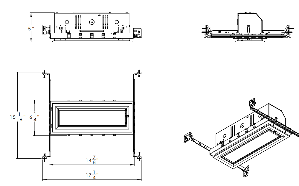 LED Wall Wash Multiple Recessed Downlight - Image 3