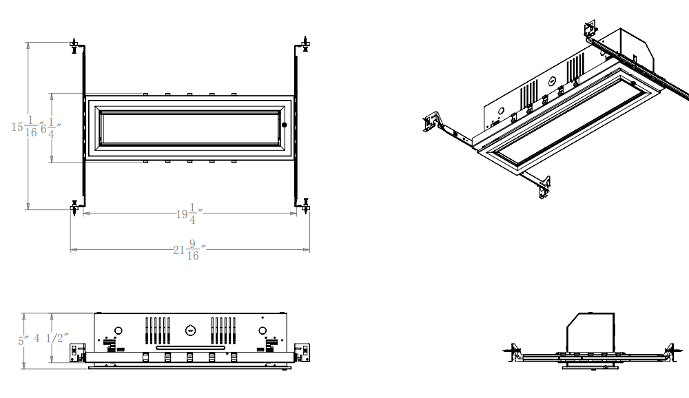 LED Wall Wash Multiple Recessed Downlight - Image 3