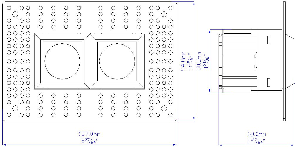 New Design Trimless Miniature LED Multiple Recessed Downlight with 2 Heads - Image 5