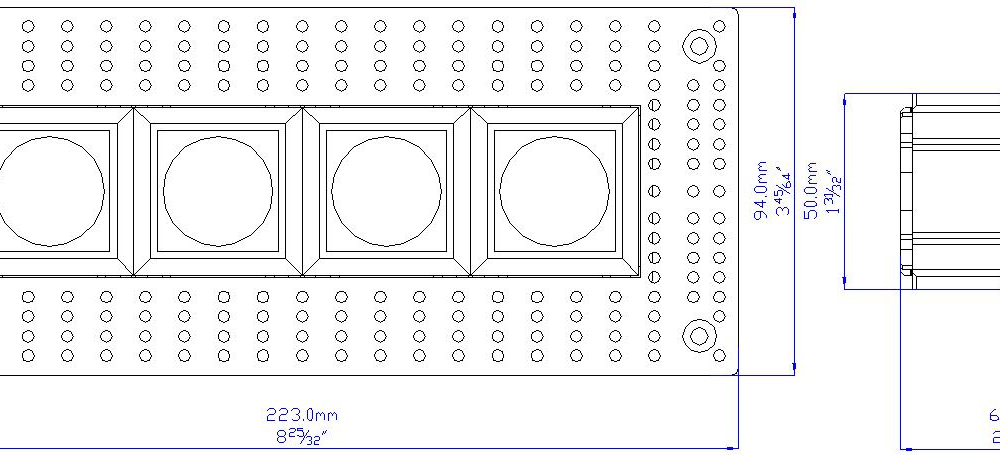 New Design Trimless Miniature LED Multiple Recessed Downlight with 4 Heads - Image 5