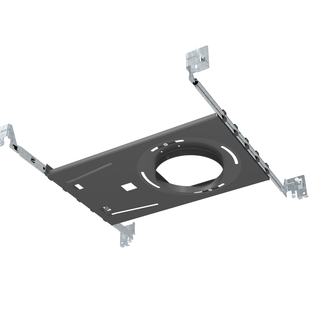 4" New Construction Square Commercial Trimmed or Trimless LED Recessed Downlight - Image 3