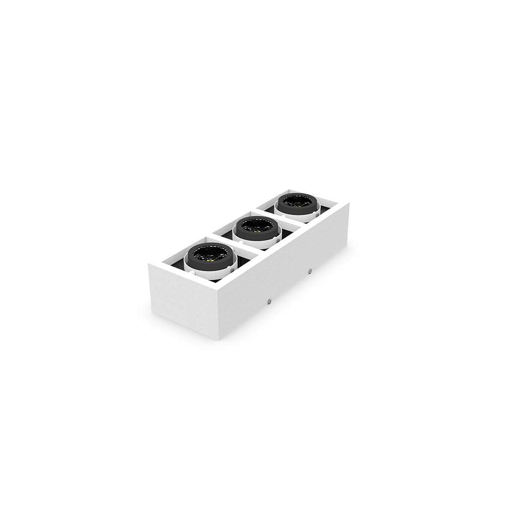 Morph Series-MB Open installation(Three-downlight wall lamp)