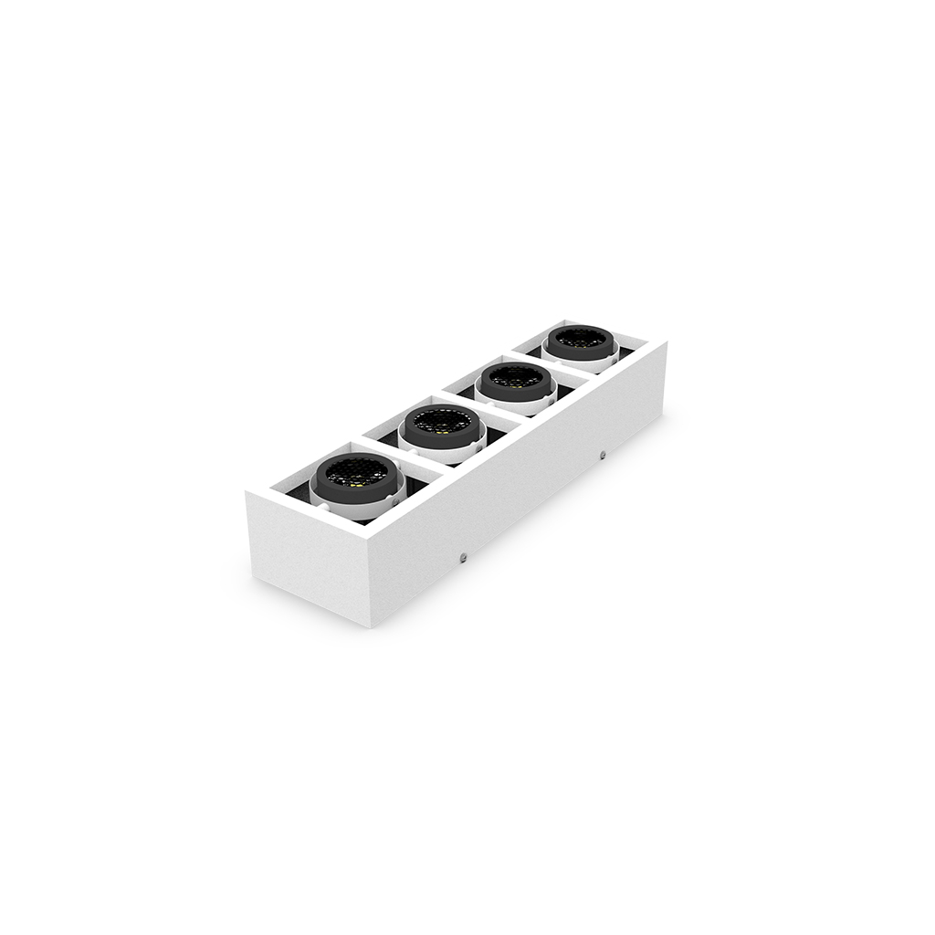 Morph Series-MB Open installation(Four-downlight wall lamp)