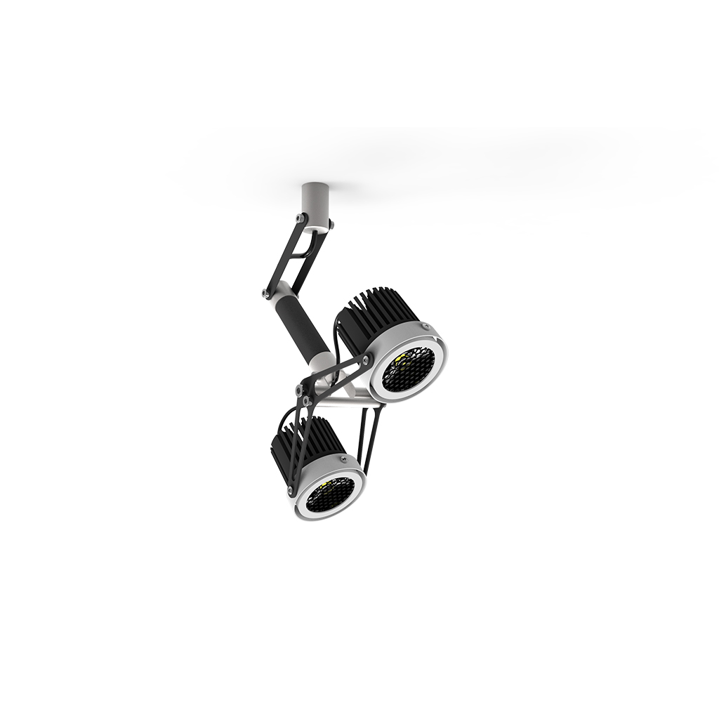 Morph Series-Pole mounting（Double-downlight pole light）