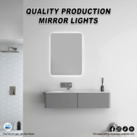 Step Into The Future With Our Smart Mirror Lights