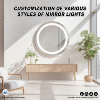 Showcase professional-grade mirror light at your fingertips